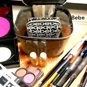 Bebe travel cosmetic bag l large bag 1 small bag 2-1.6oz travel